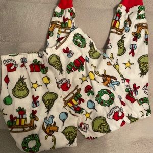 Womens grinch pj pants